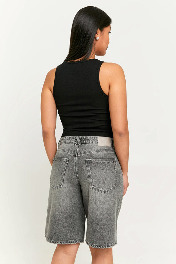 Jeansshorts - Grey Denim