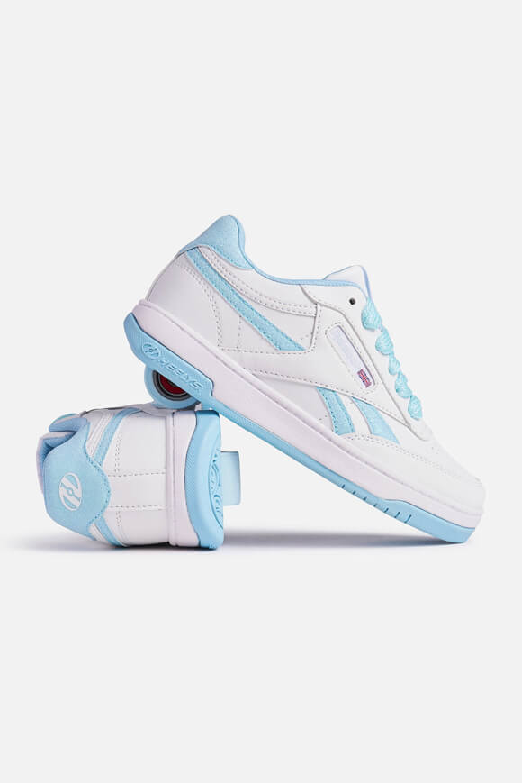 Club C Sneaker - White + Light Blue