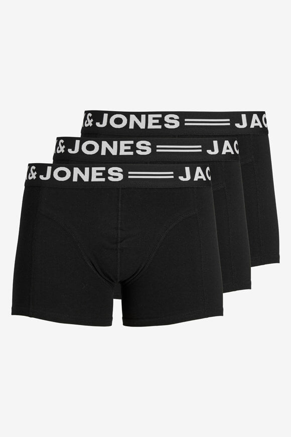 Dreierpack Boxershorts - Schwarz + Weiss