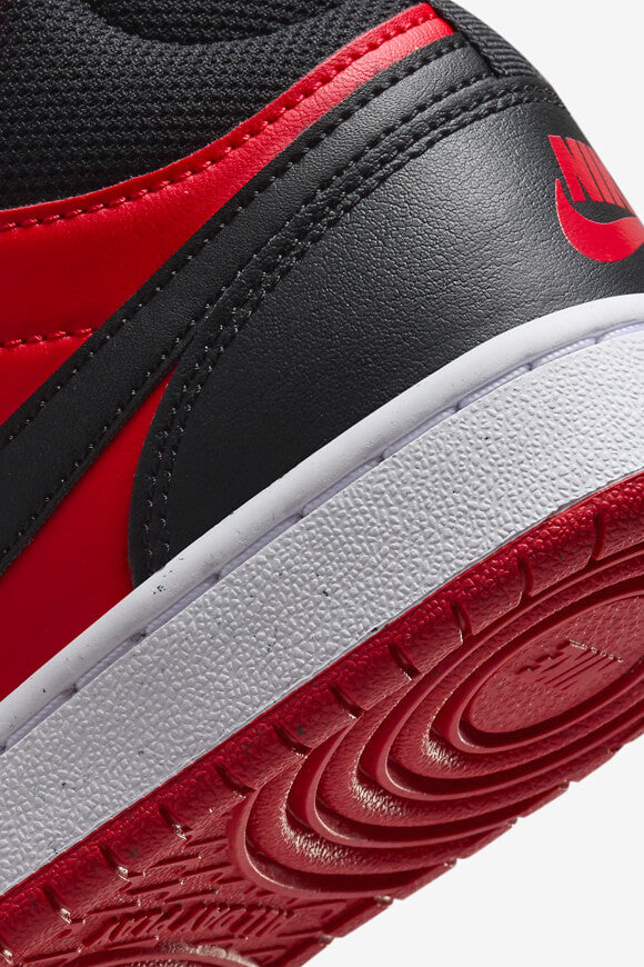 Court Borough 2 Sneaker - University Red + Black + White