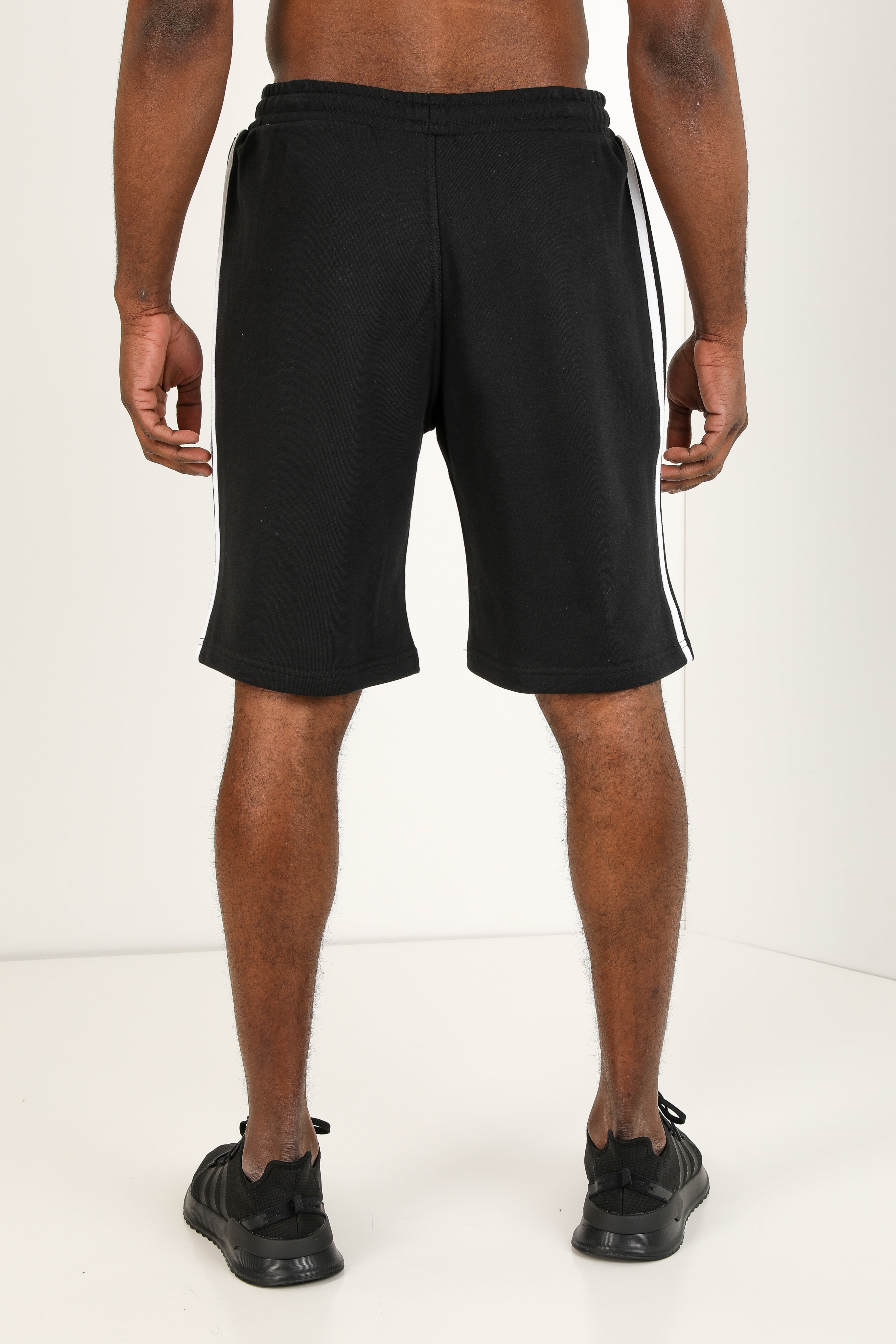 3-Stripes Sweatshorts - Black