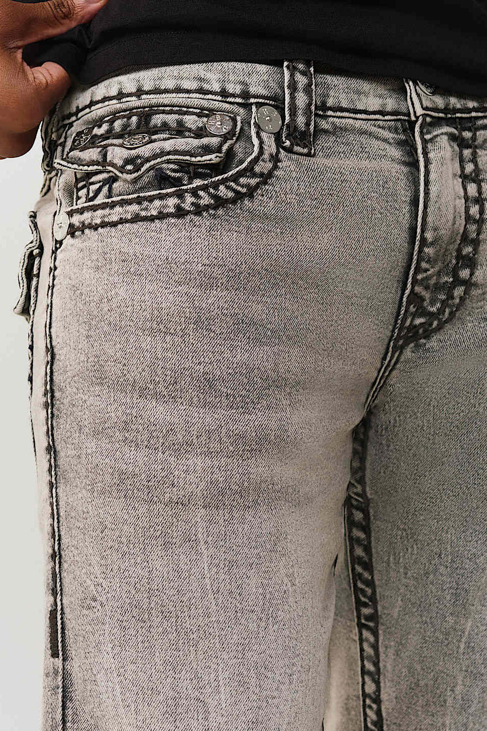 Billy Bootcut Jeans - Grey Washed