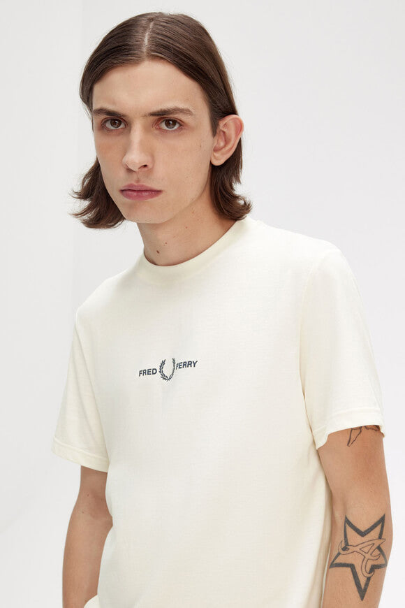 Embroidered T-Shirt - Offwhite