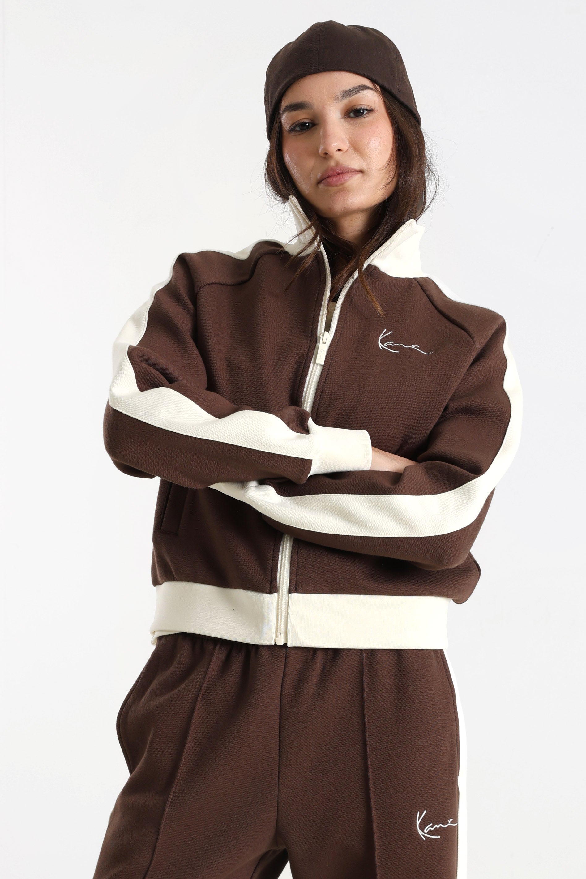 Signature Trainingsjacke - Brown