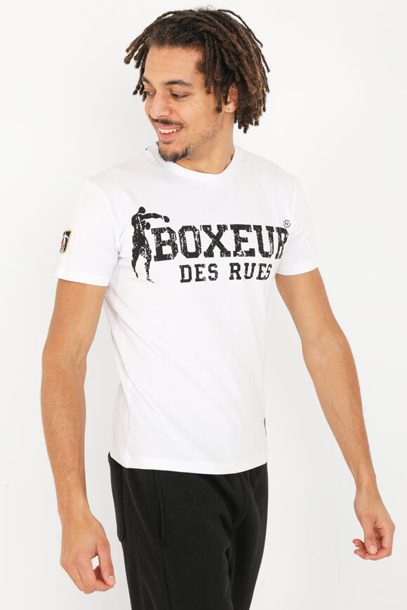 T-Shirt - White + Black