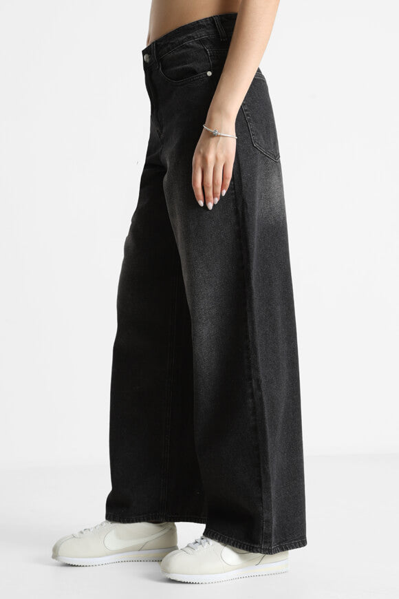 Baggy Jeans - Schwarz