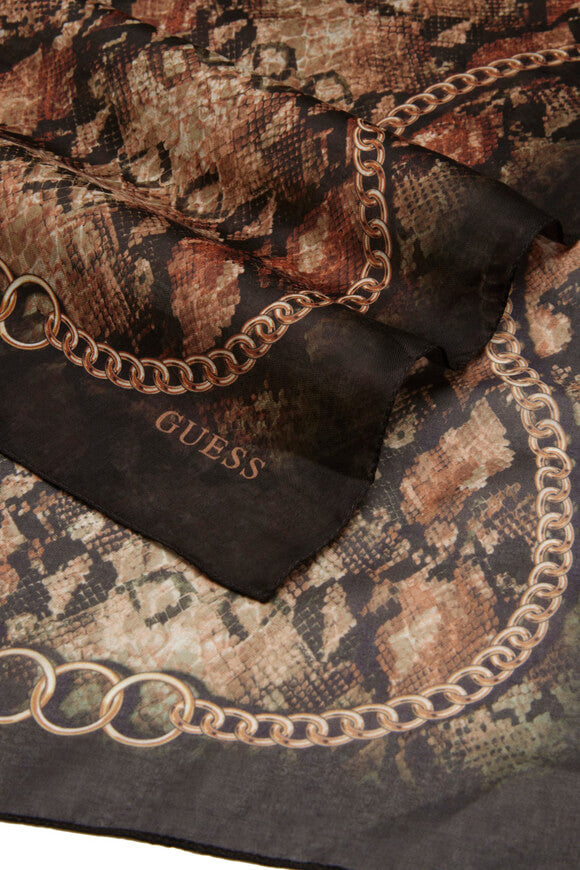 Jane Tuch / Foulard - Black + Brown