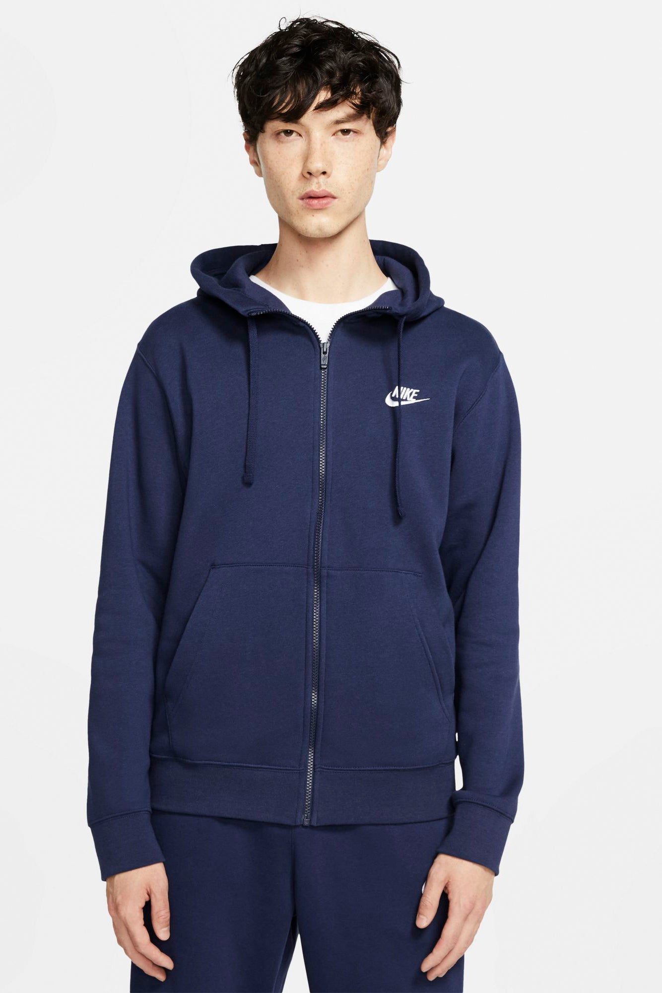 Sportswear Club Kapuzensweatjacke - Midnight Navy