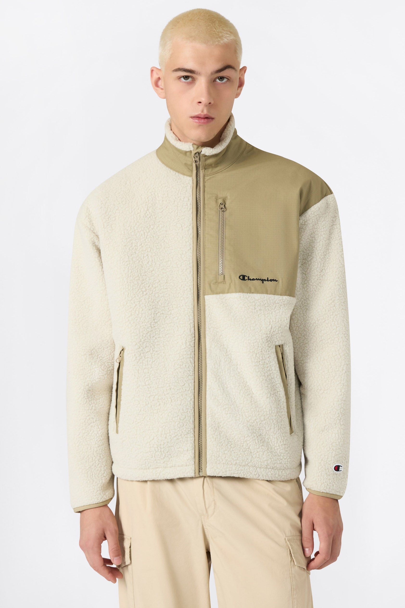 Teddy Jacke - Beige