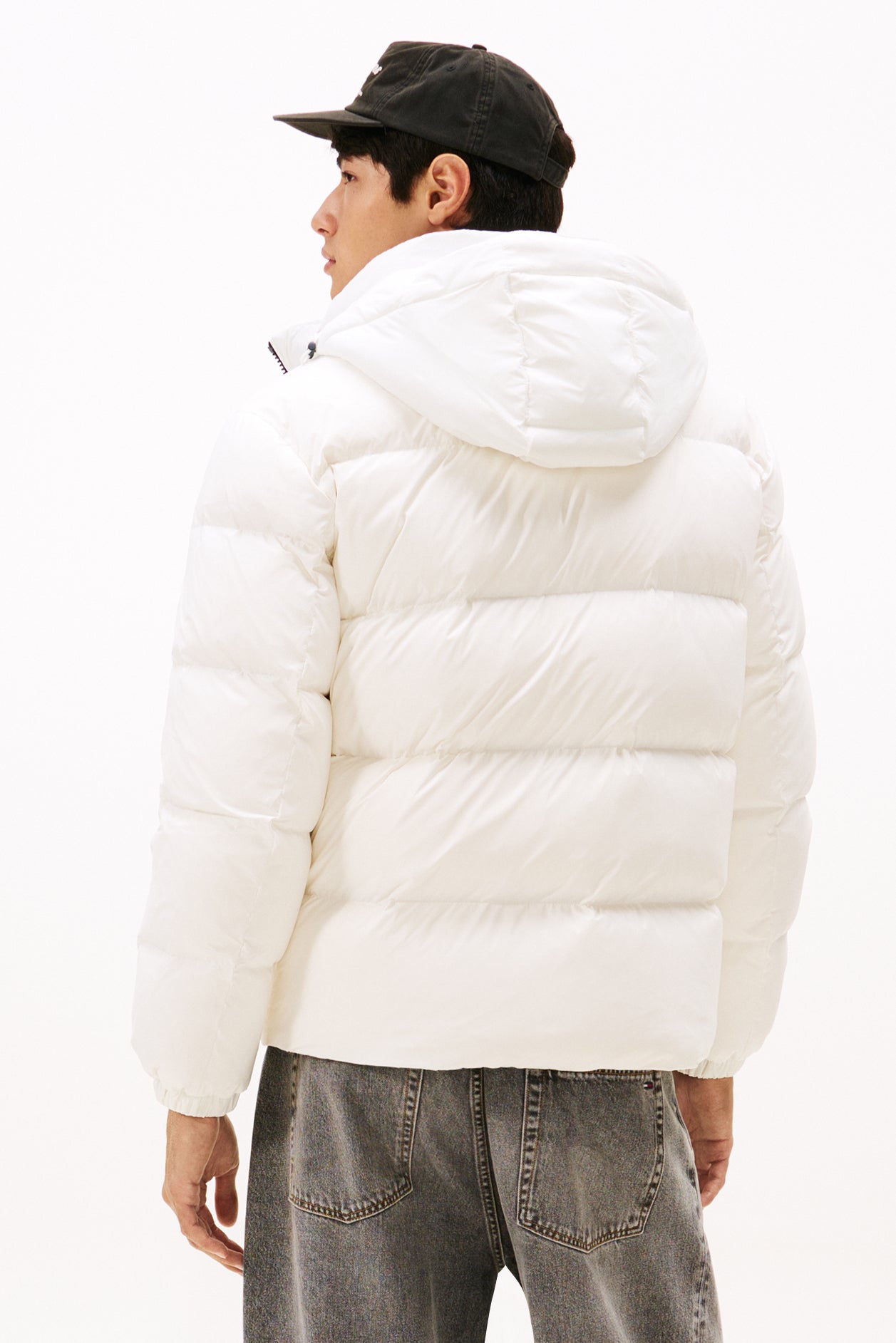 Puffer-Daunenjacke - Offwhite