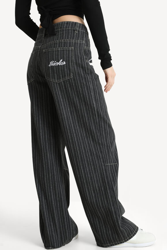 Baggy Jeans - Denim Schwarz