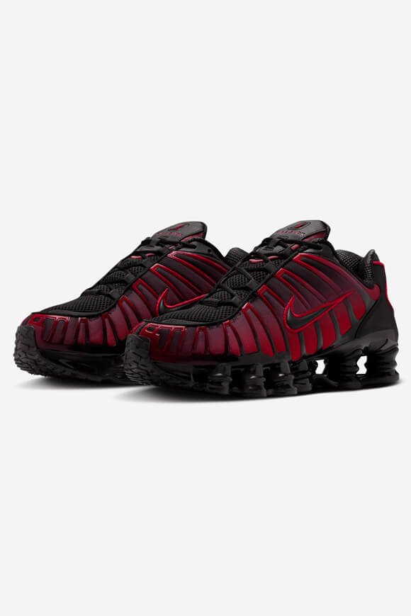 Shox TL Sneaker - University Red + Black