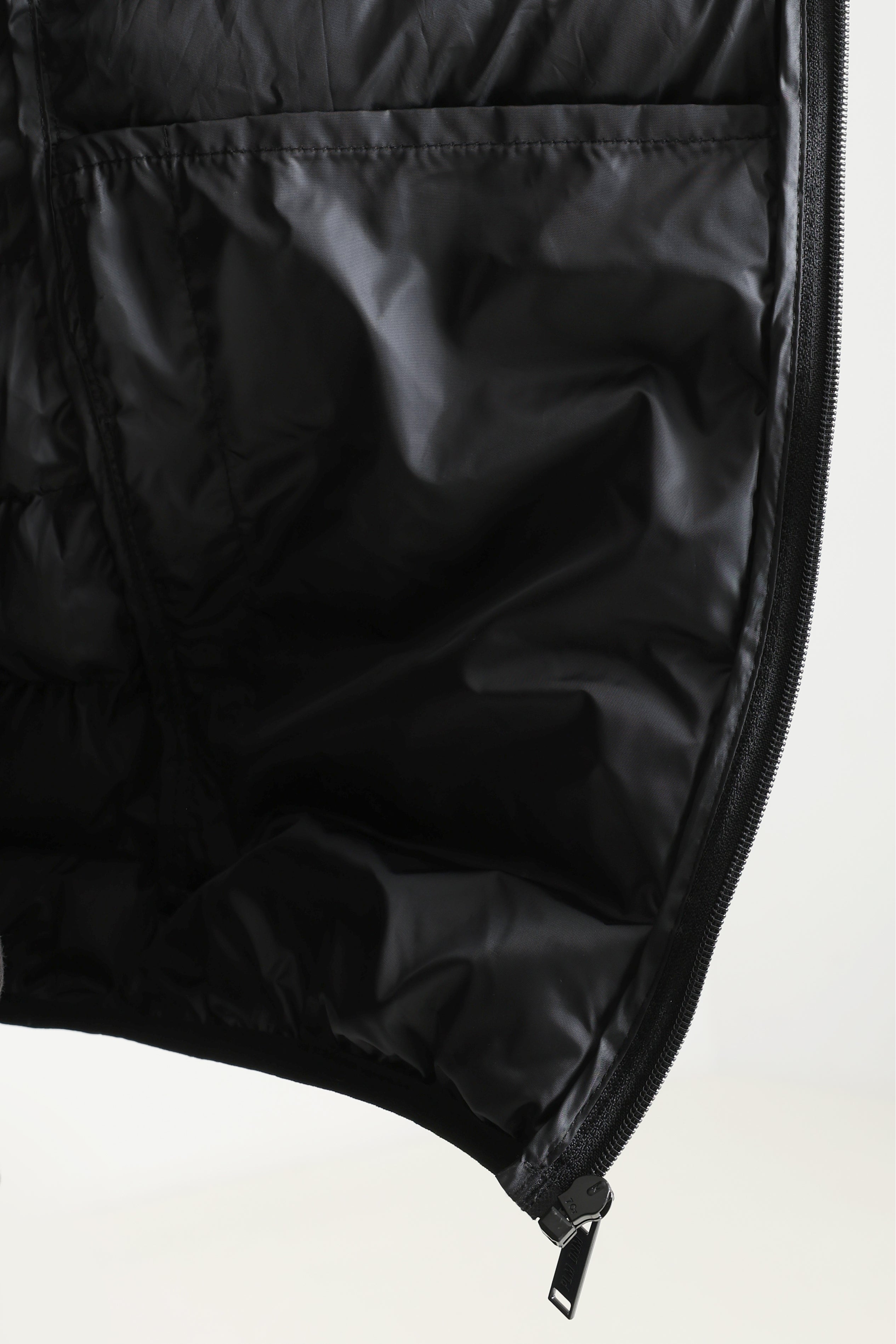 Gesteppte Jacke - Black