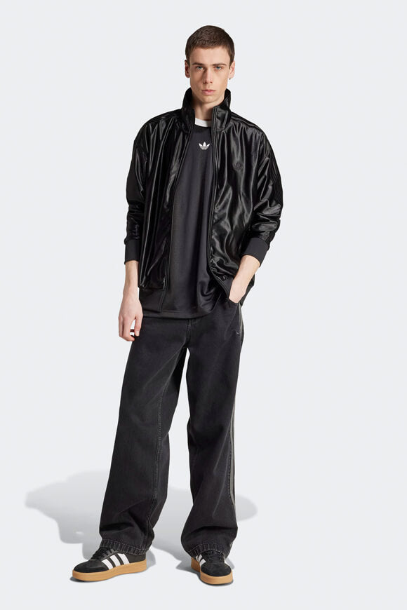 Jacquard Jersey T-Shirt - Black