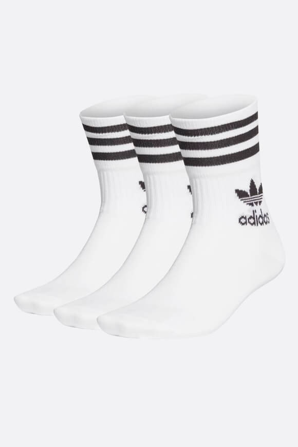 Dreierpack Socken - White + Black