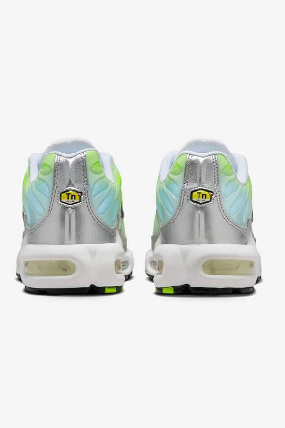 Air Max Plus Sneaker - White + Black + Cyber + Glacier Blue