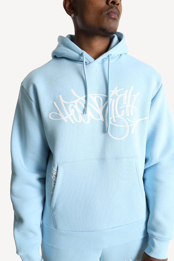 Oversize Kapuzensweatshirt - Clear Sky
