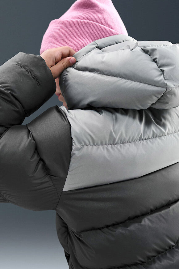 Sportswear All Day Play Pufferjacke - Black + Smoke Grey