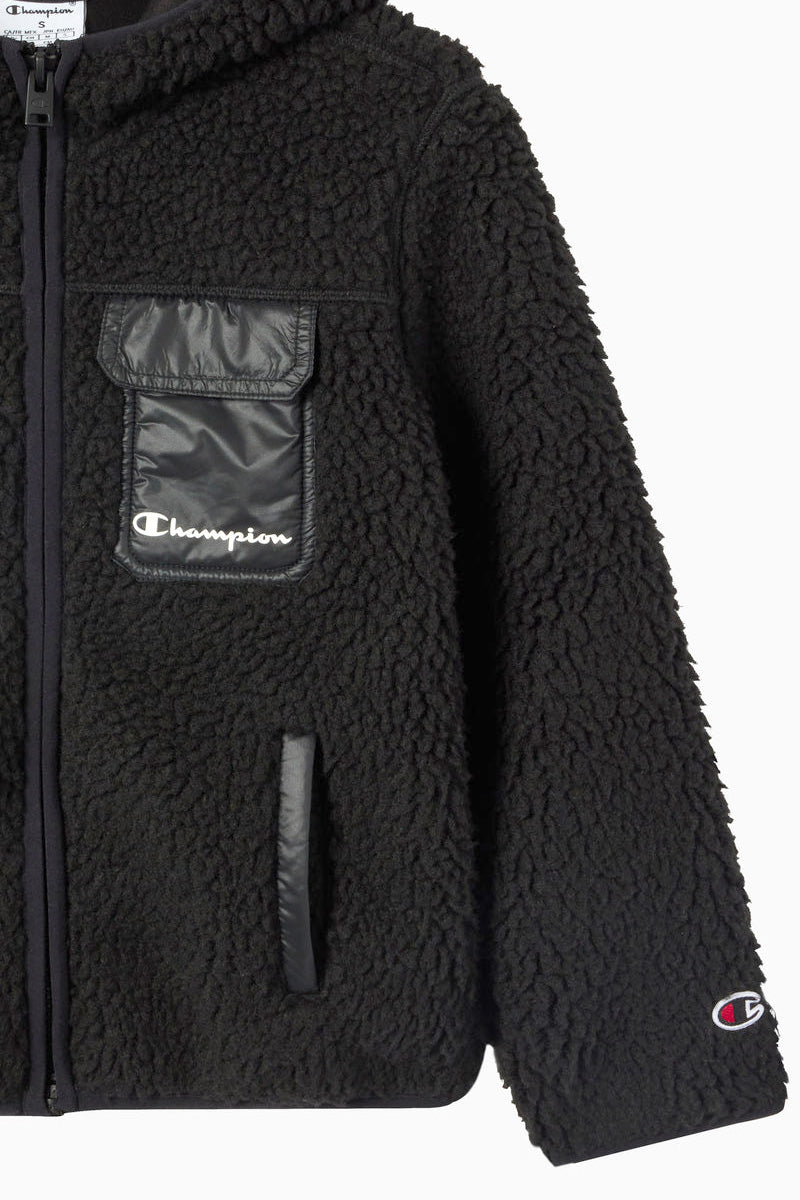 Sherpa Jacke - Black