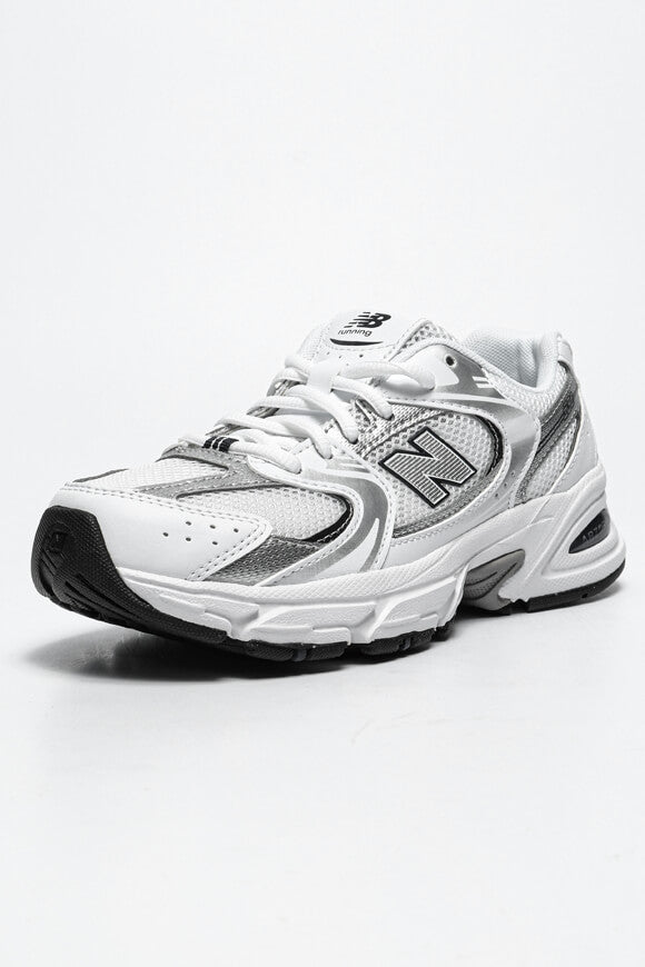GR530 Core Sneaker - White + Silver