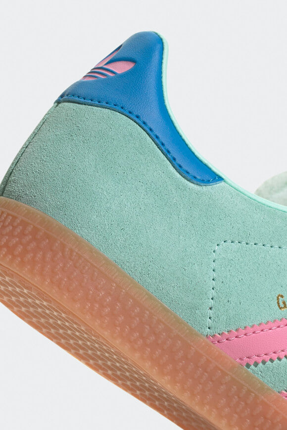 Gazelle Sneaker - Clear Mint + Bliss Pink + Bright Blue