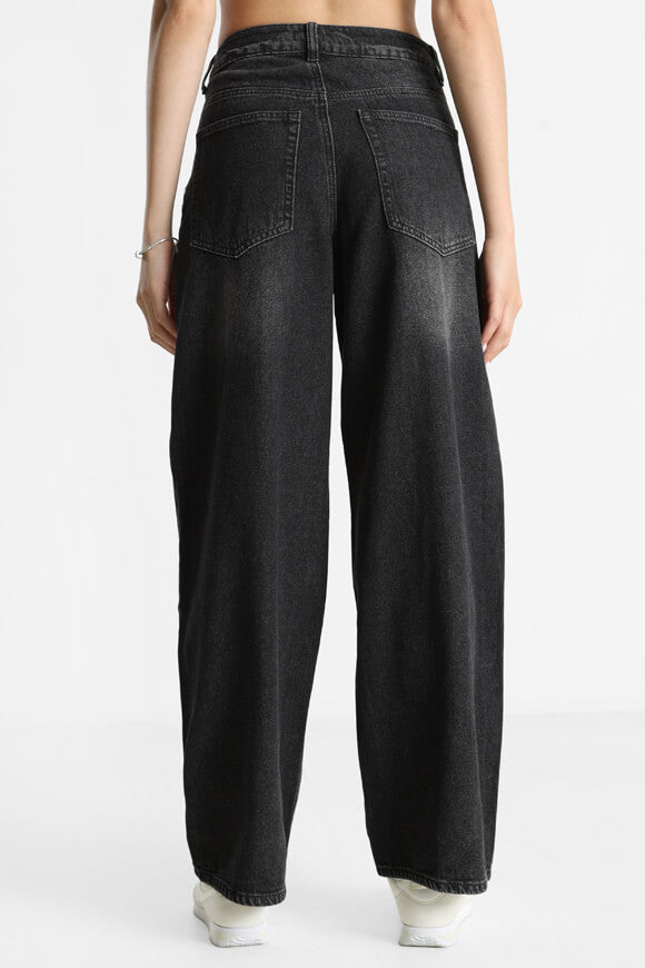 Baggy Jeans - Schwarz