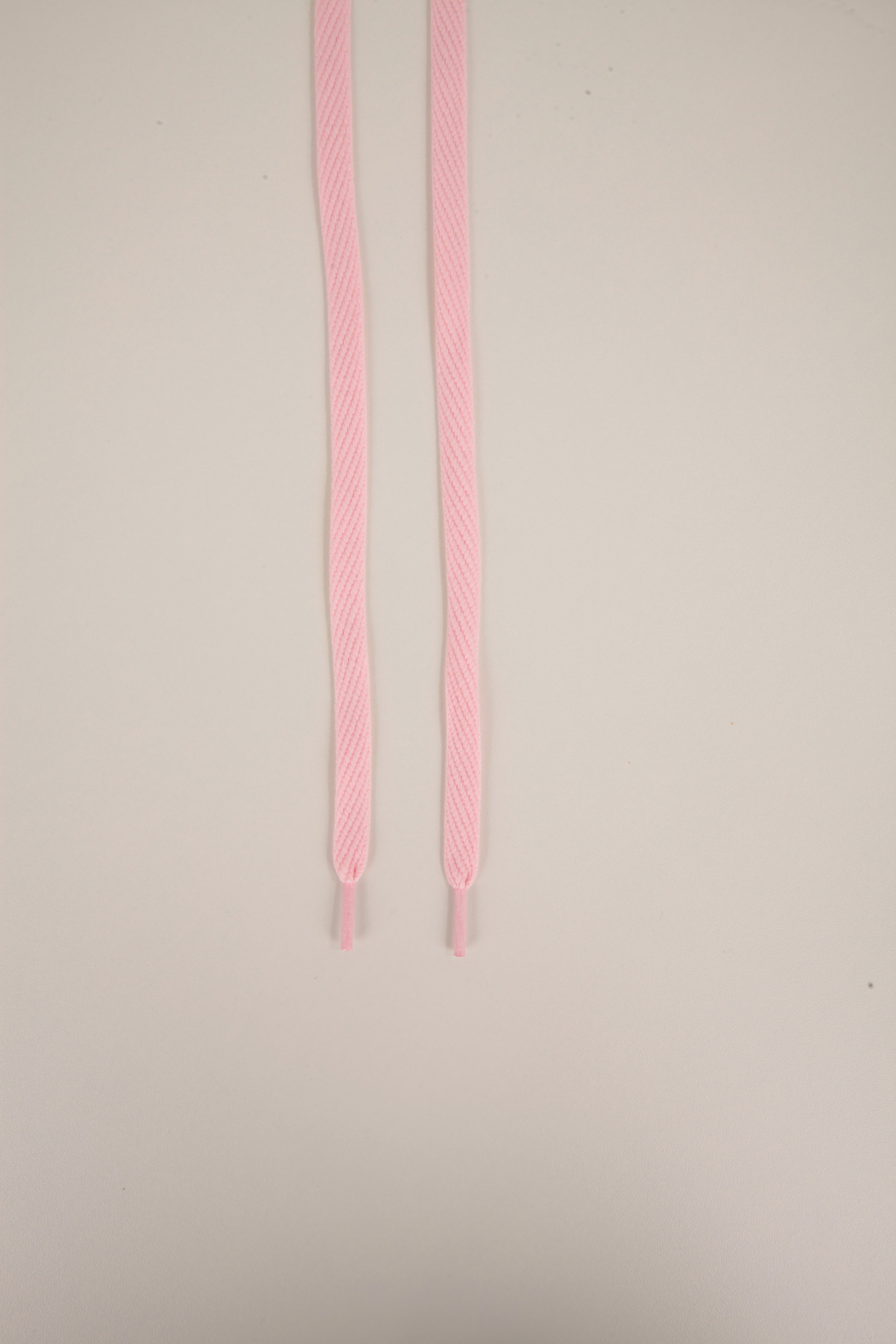 Flache Schnürsenkel - Rosa