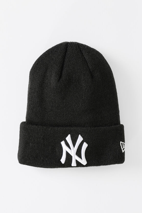 Beanie - Schwarz + Weiss