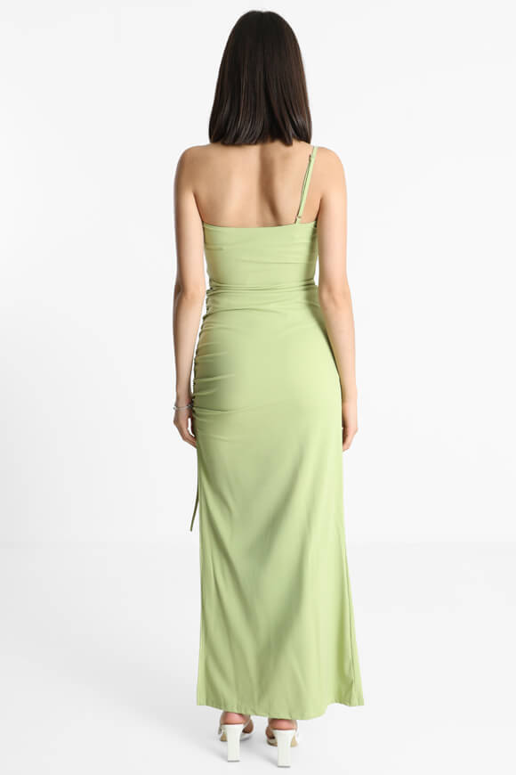 One Shoulder Maxikleid - Hellgrün