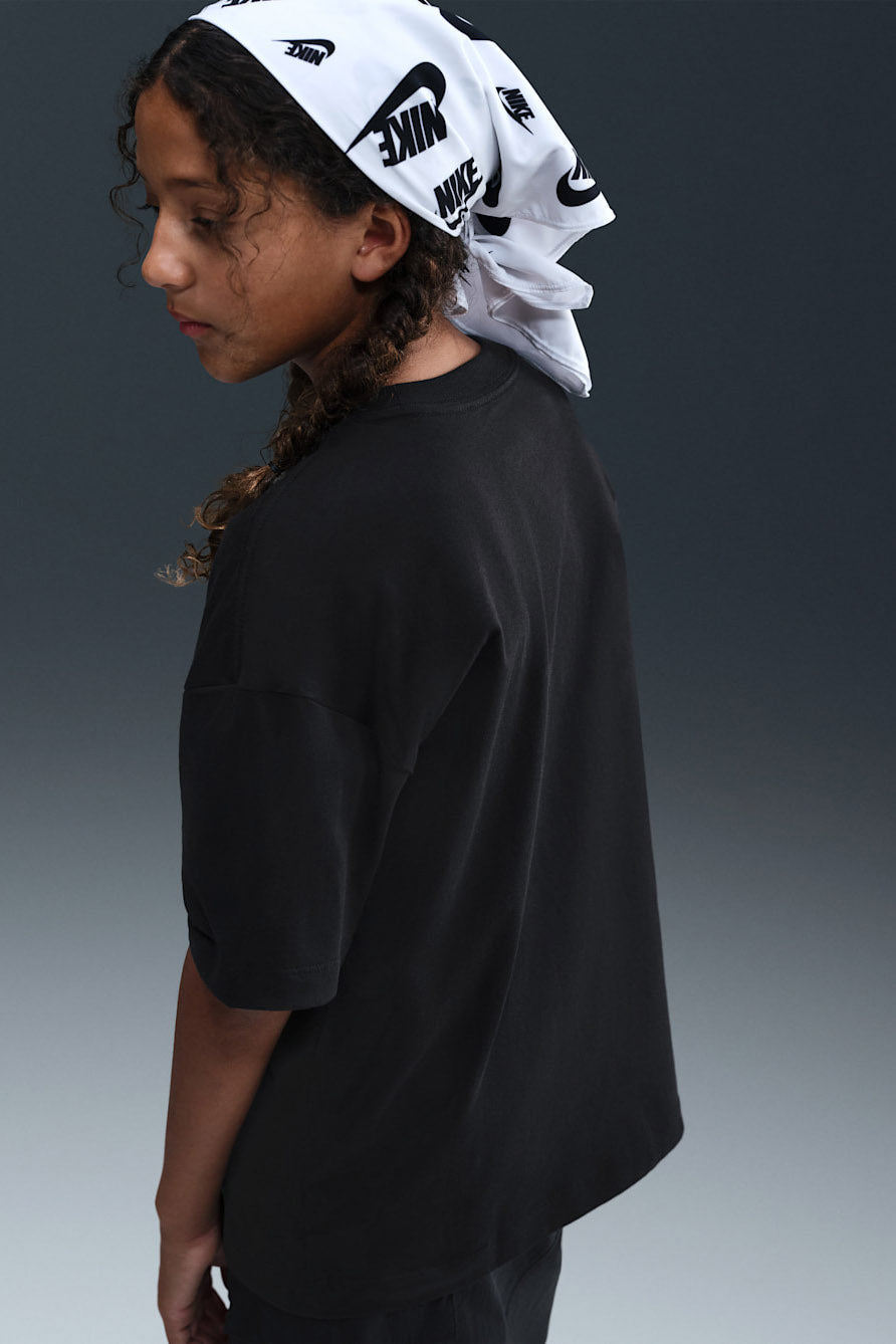 Butterfly Oversize T-Shirt - Black