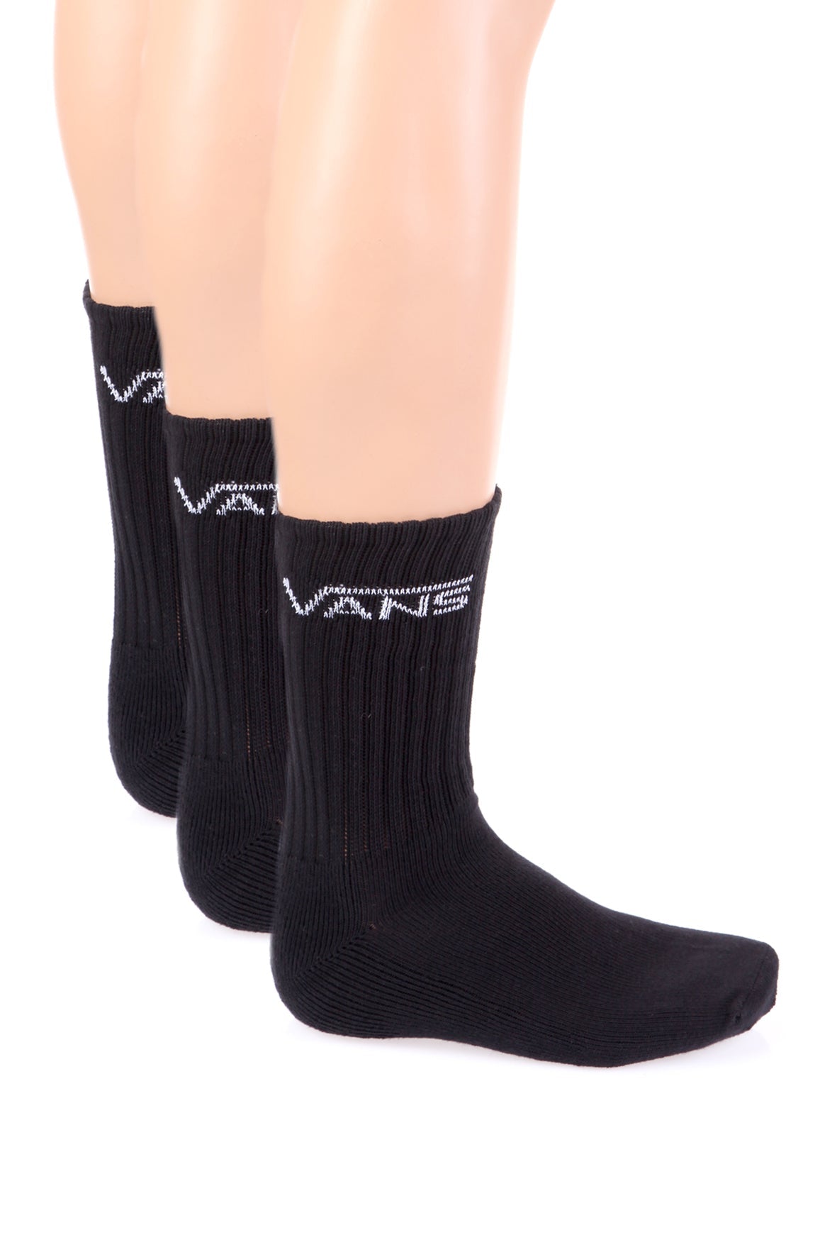 Dreierpack Socken - Schwarz