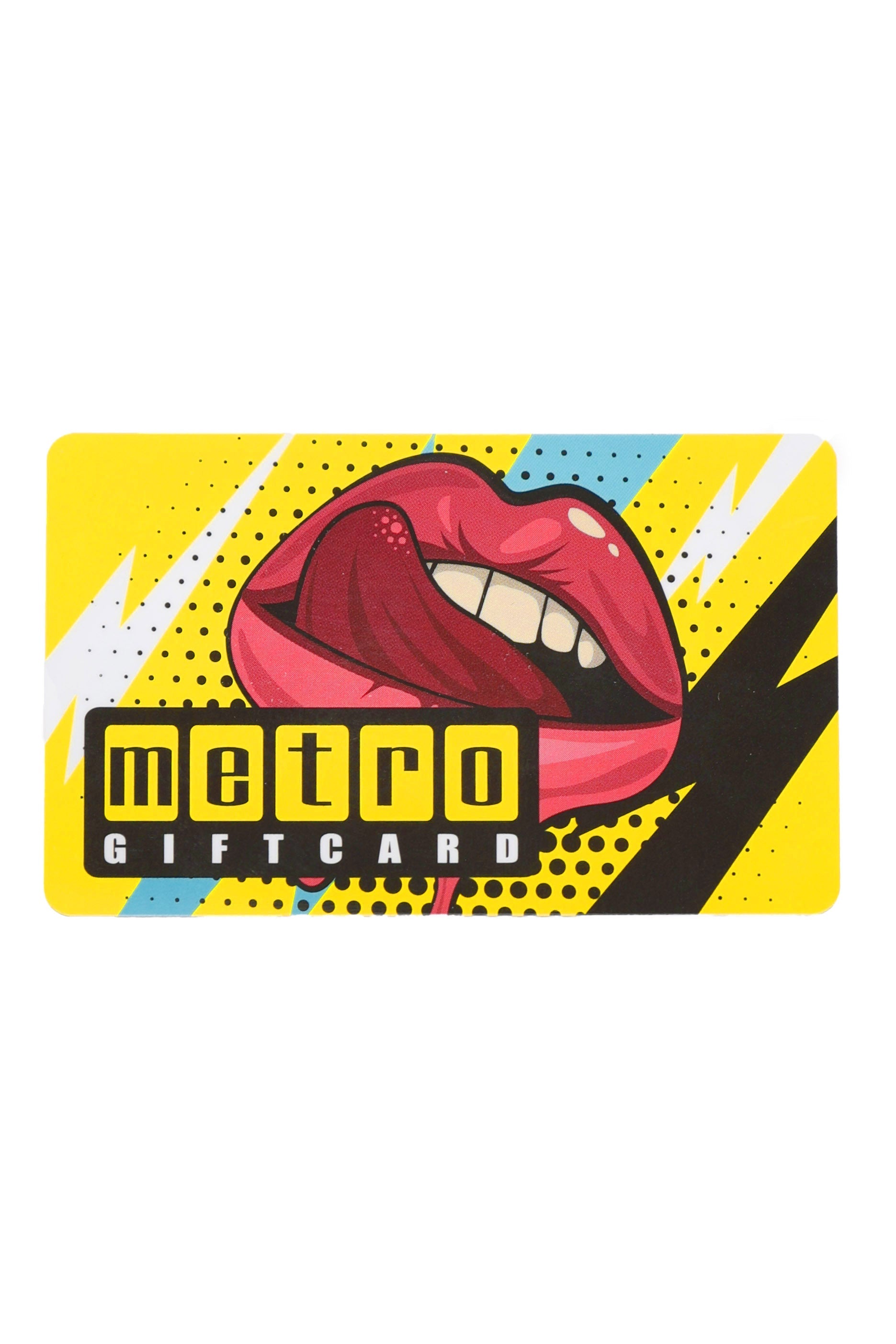 Giftcard - Gelb + Mehrfarbig
