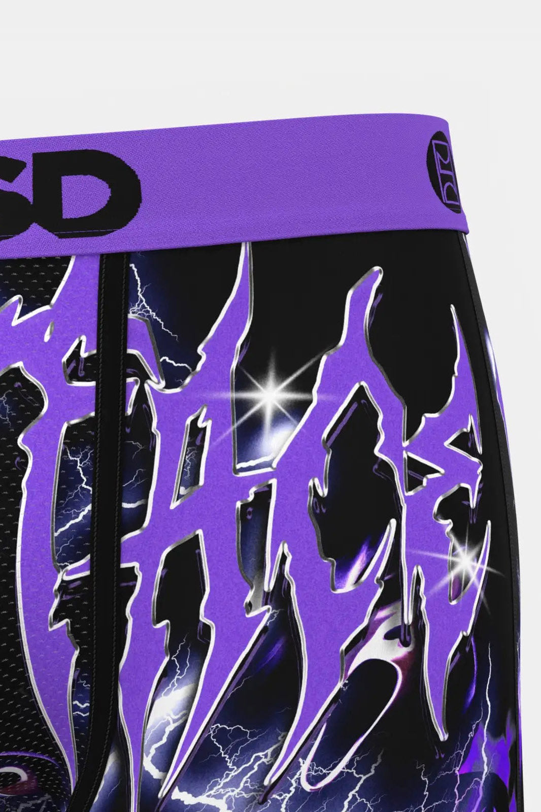 Boxershorts - Purple + Black