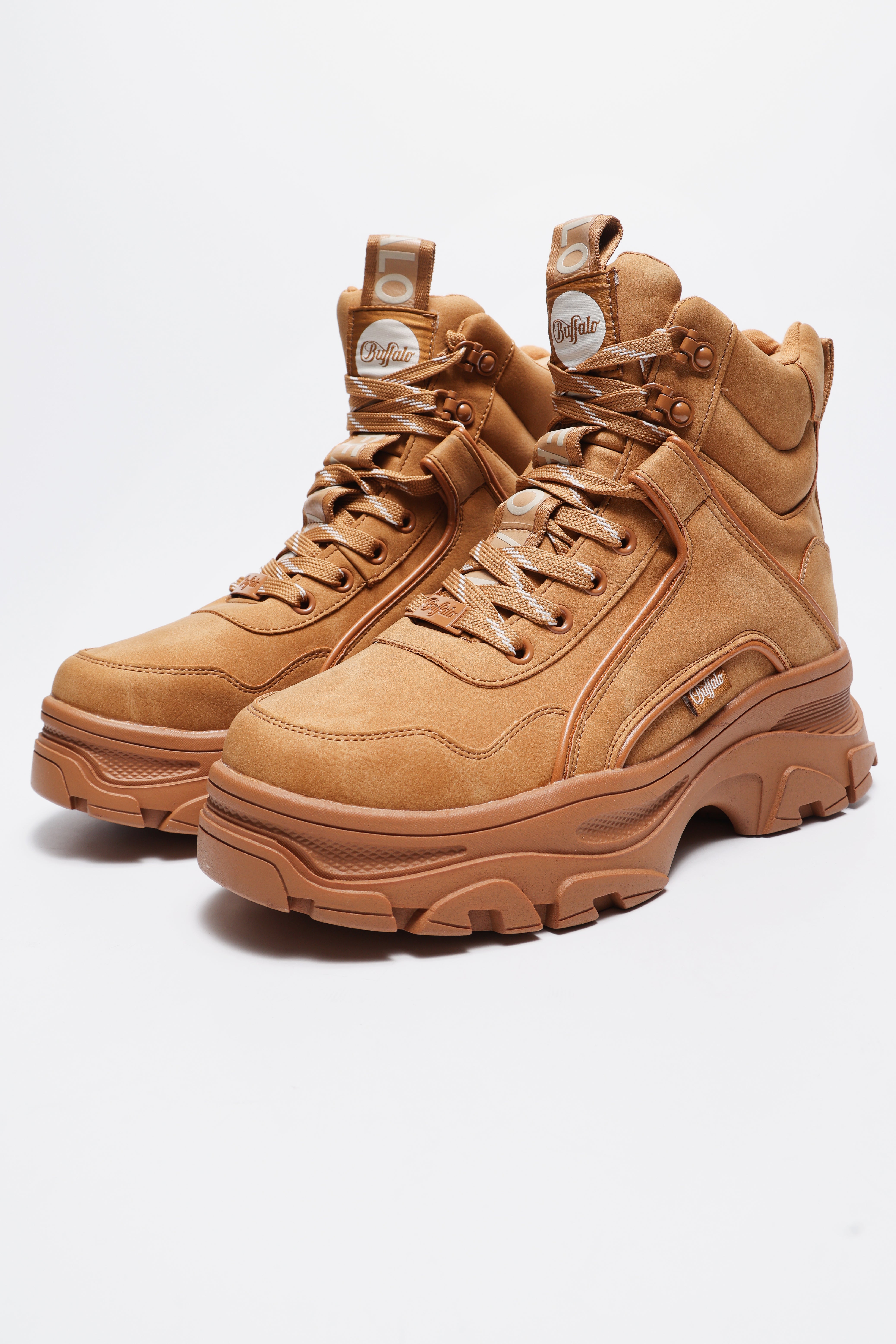 Venom Plateau Winterstiefelette - Cognac