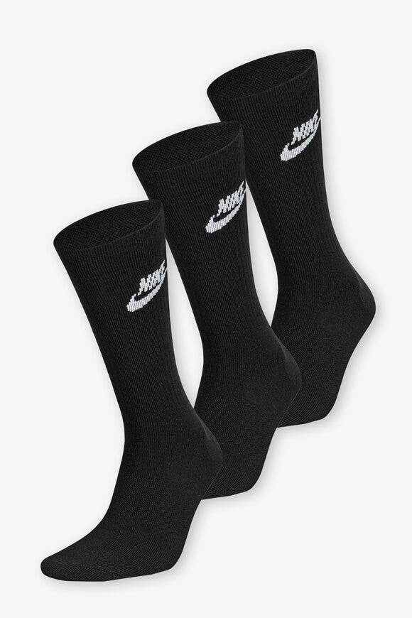Dreierpack Socken - Schwarz