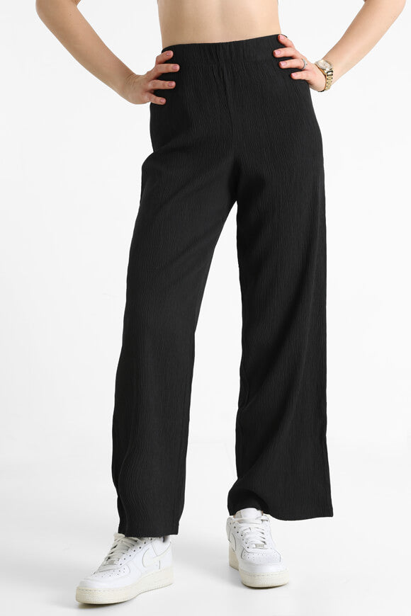 Kaylie Strukturierte Stoffhose L32 - Black
