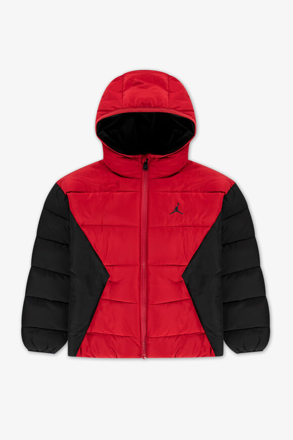 Brooklyn Pufferjacke - Gym Red + Black