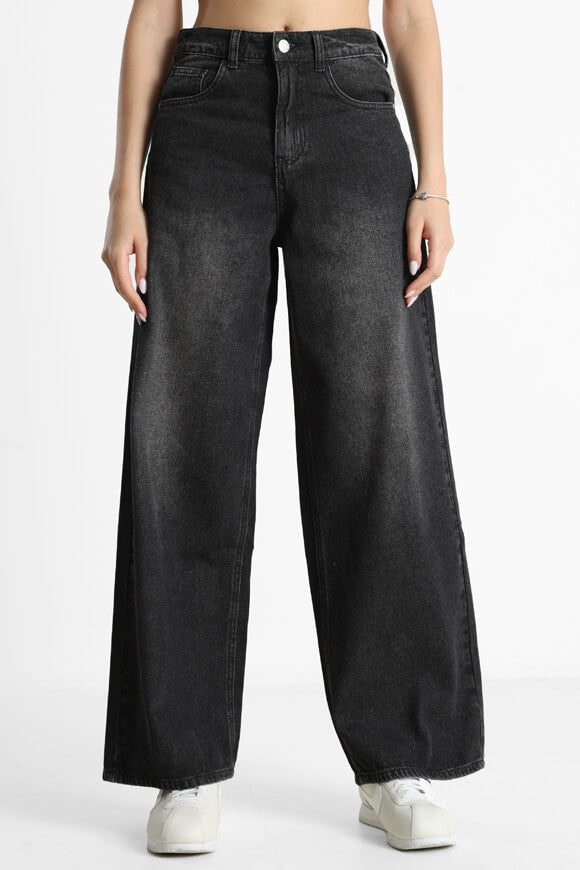 Baggy Jeans - Schwarz