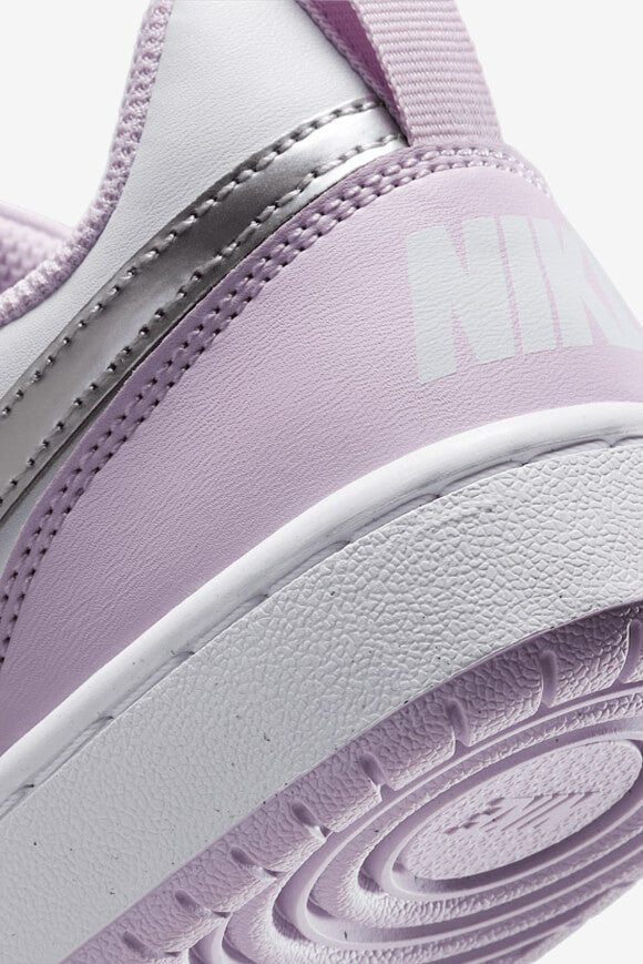 Court Borough Recraft Sneaker - Doll + Metallic Silver + White