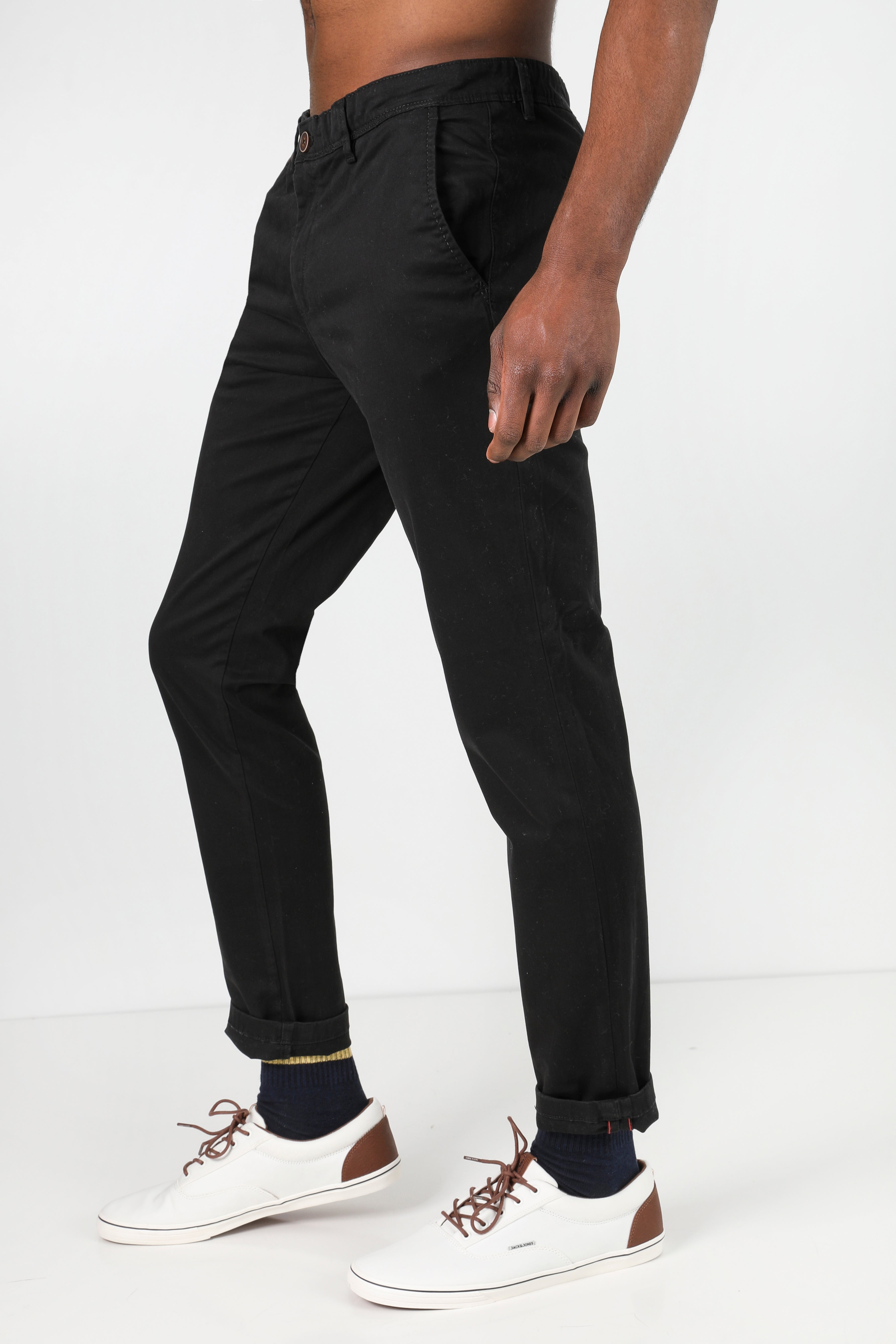 Chinos L32 - Schwarz