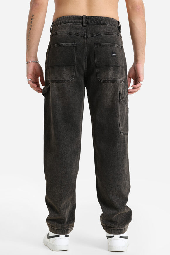 Regular Fit Jeans - Gewaschen Schwarz