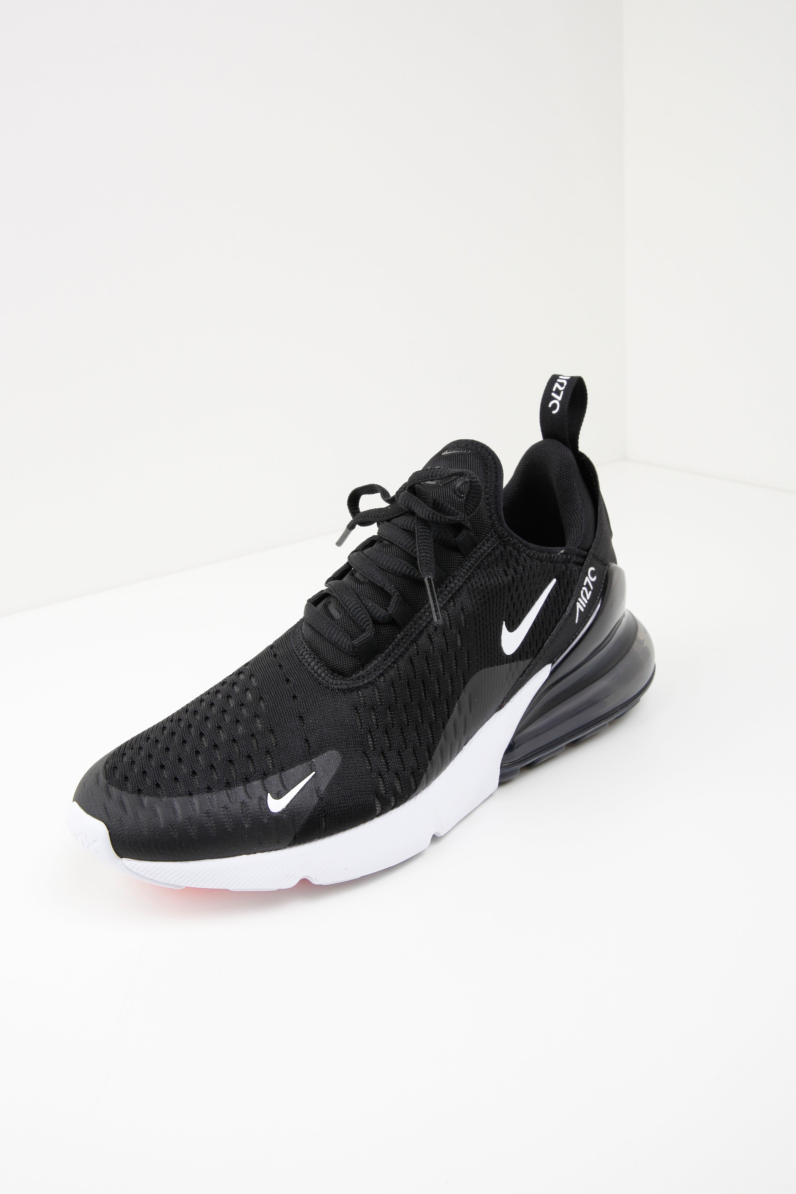 Air Max 270 Sneaker - Black + White + Solar Red