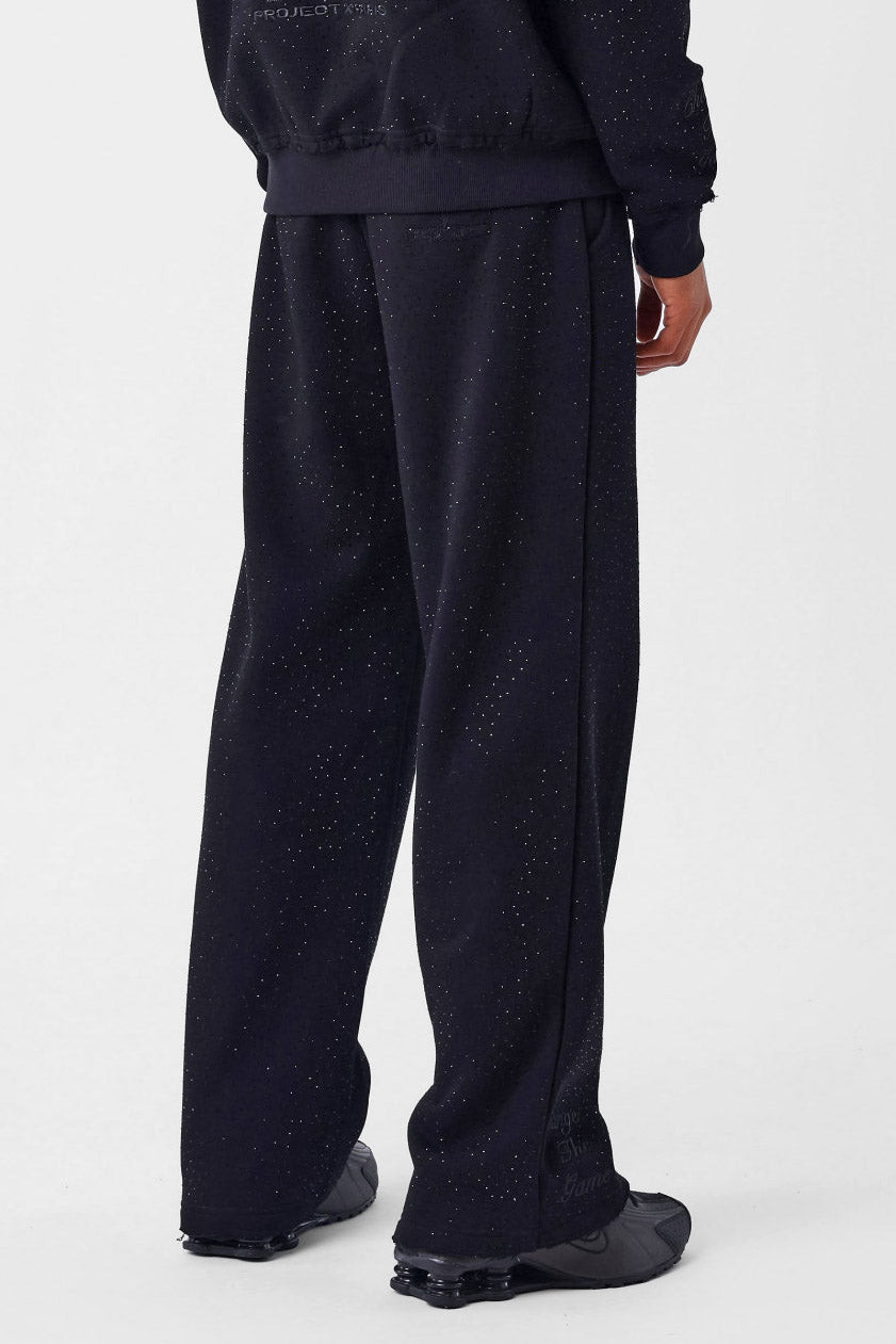 Sweathose mit Strass - Black