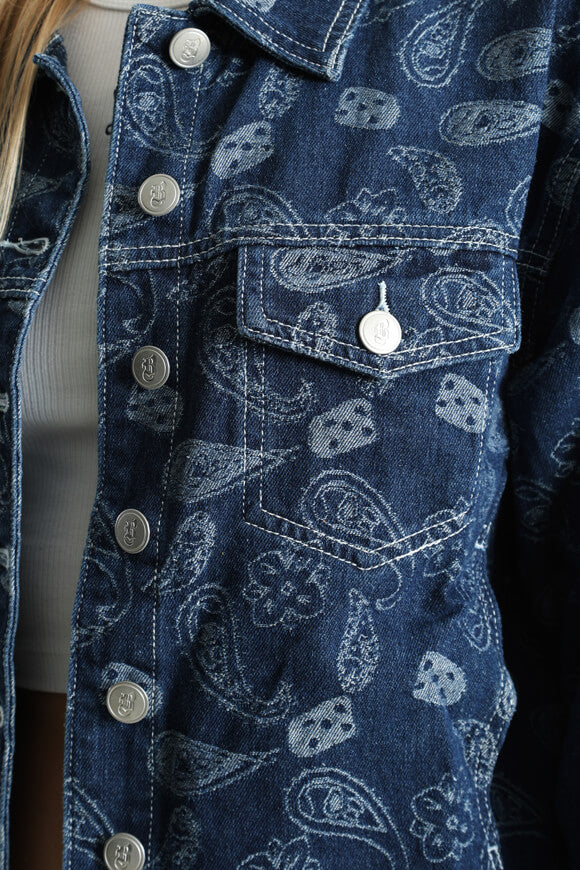 Baggy Jeans - Dunkelblau Denim