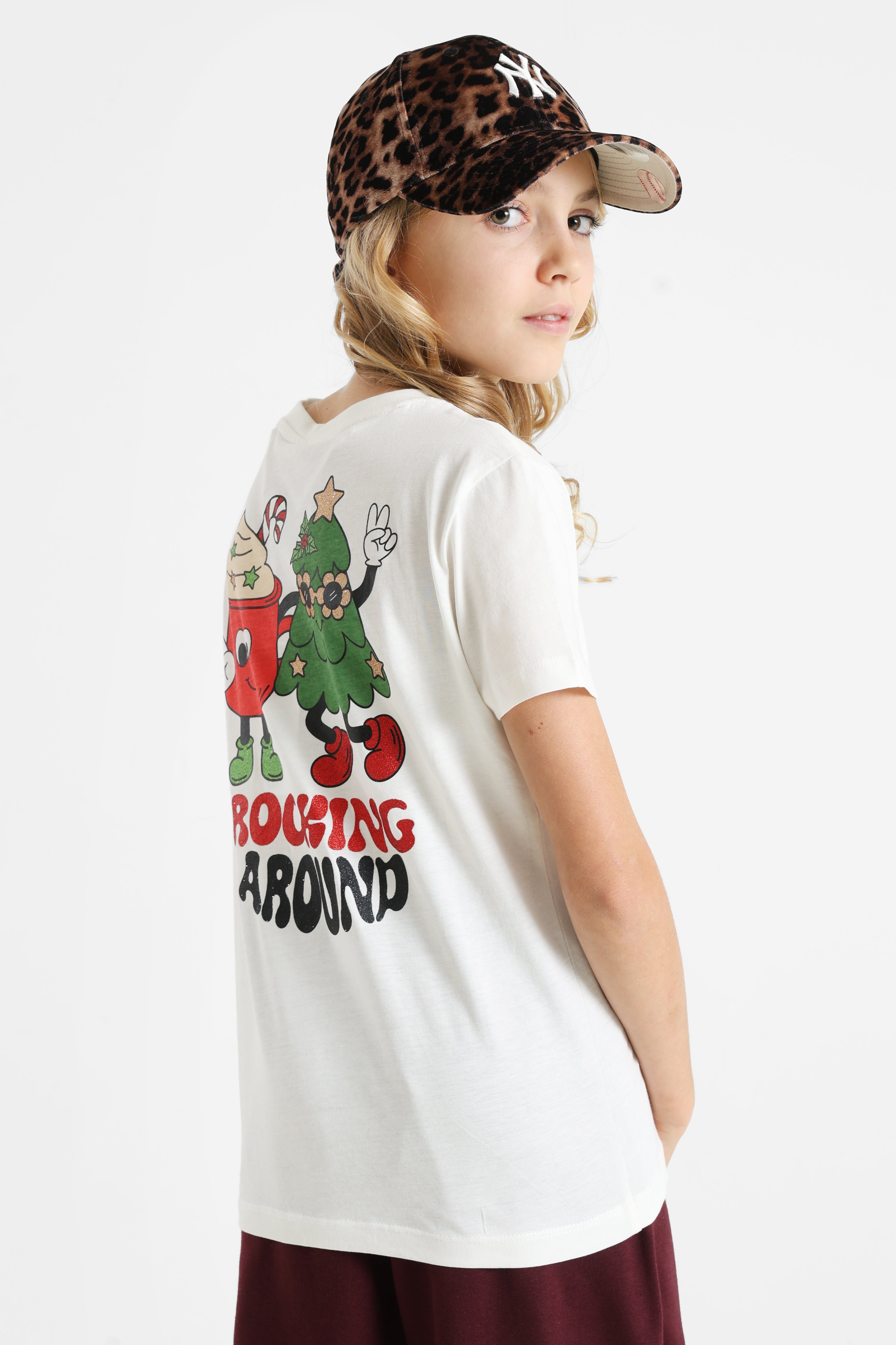 KOGROSIE Weihnachts-T-Shirt - Cloud Dancer