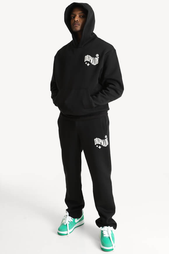 Kapuzensweatshirt - Jet Black