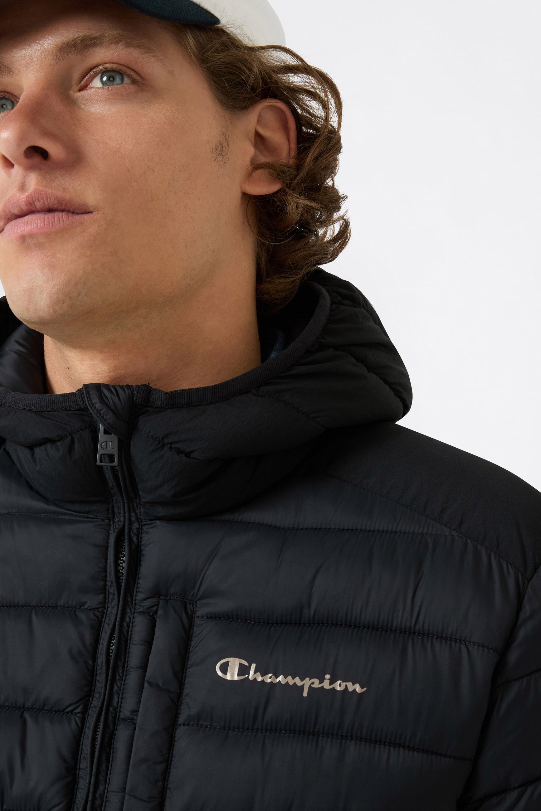 Gesteppte Jacke - Black