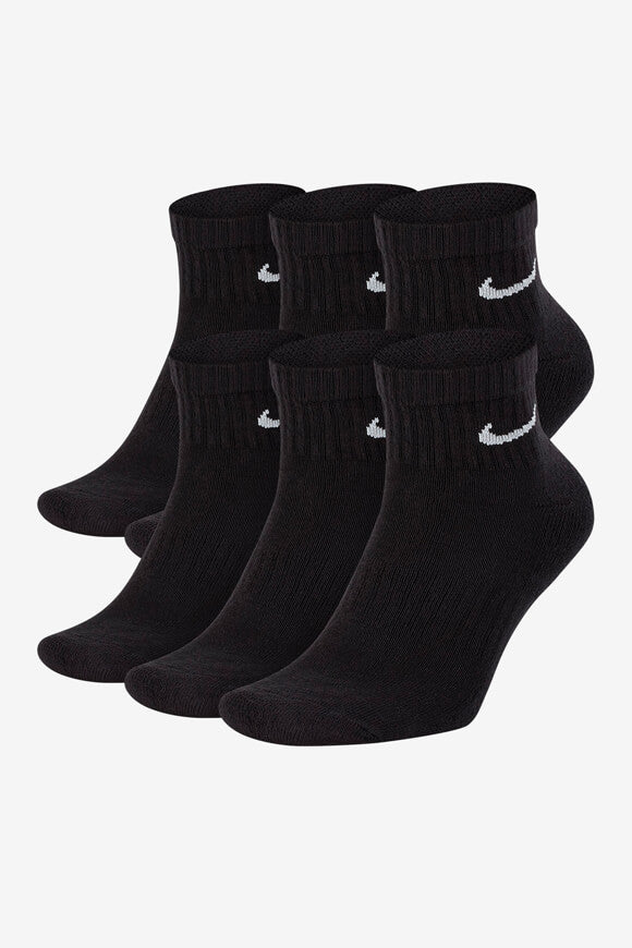 Sechserpack Socken - Schwarz