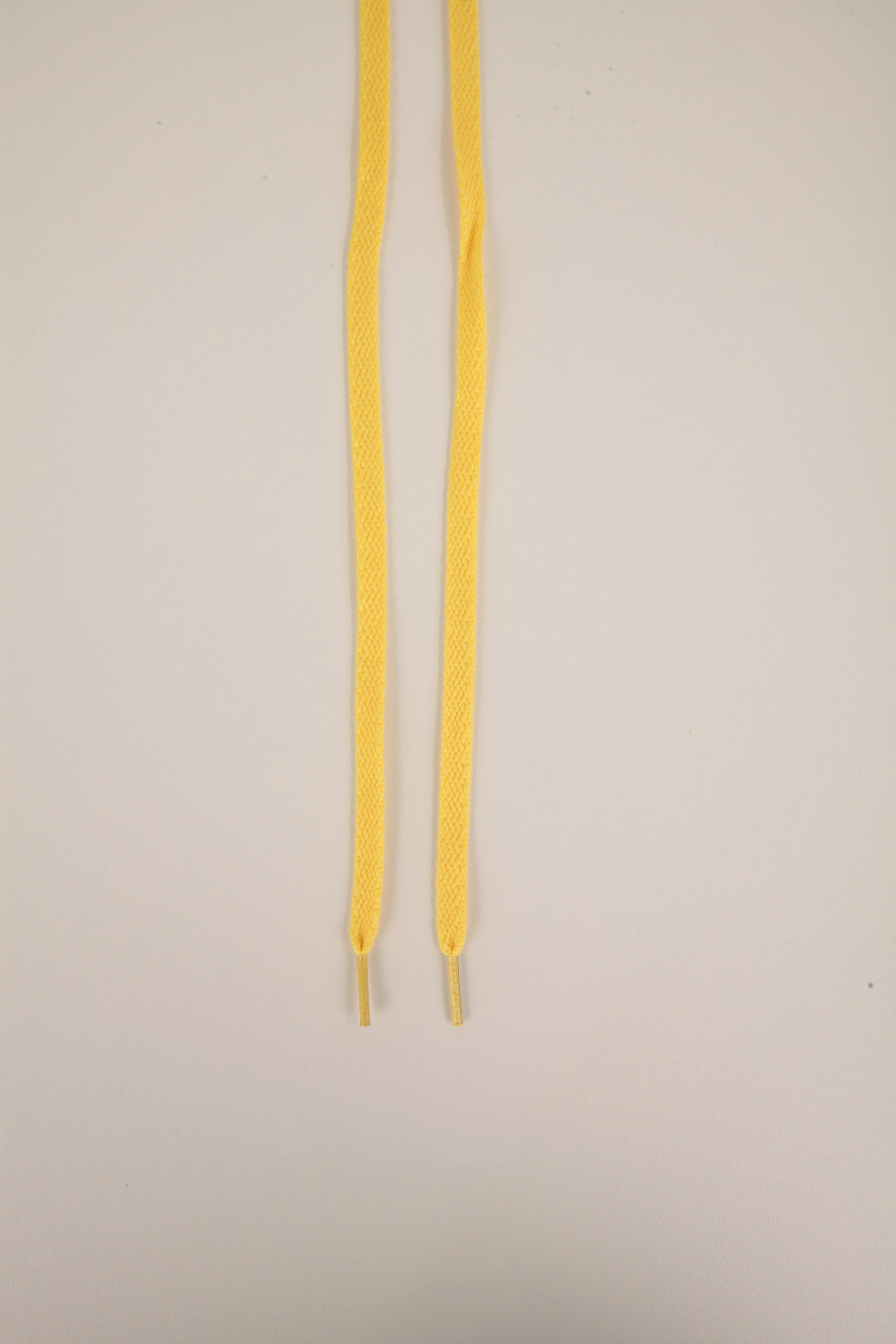 Flache Schnürsenkel - Gelb