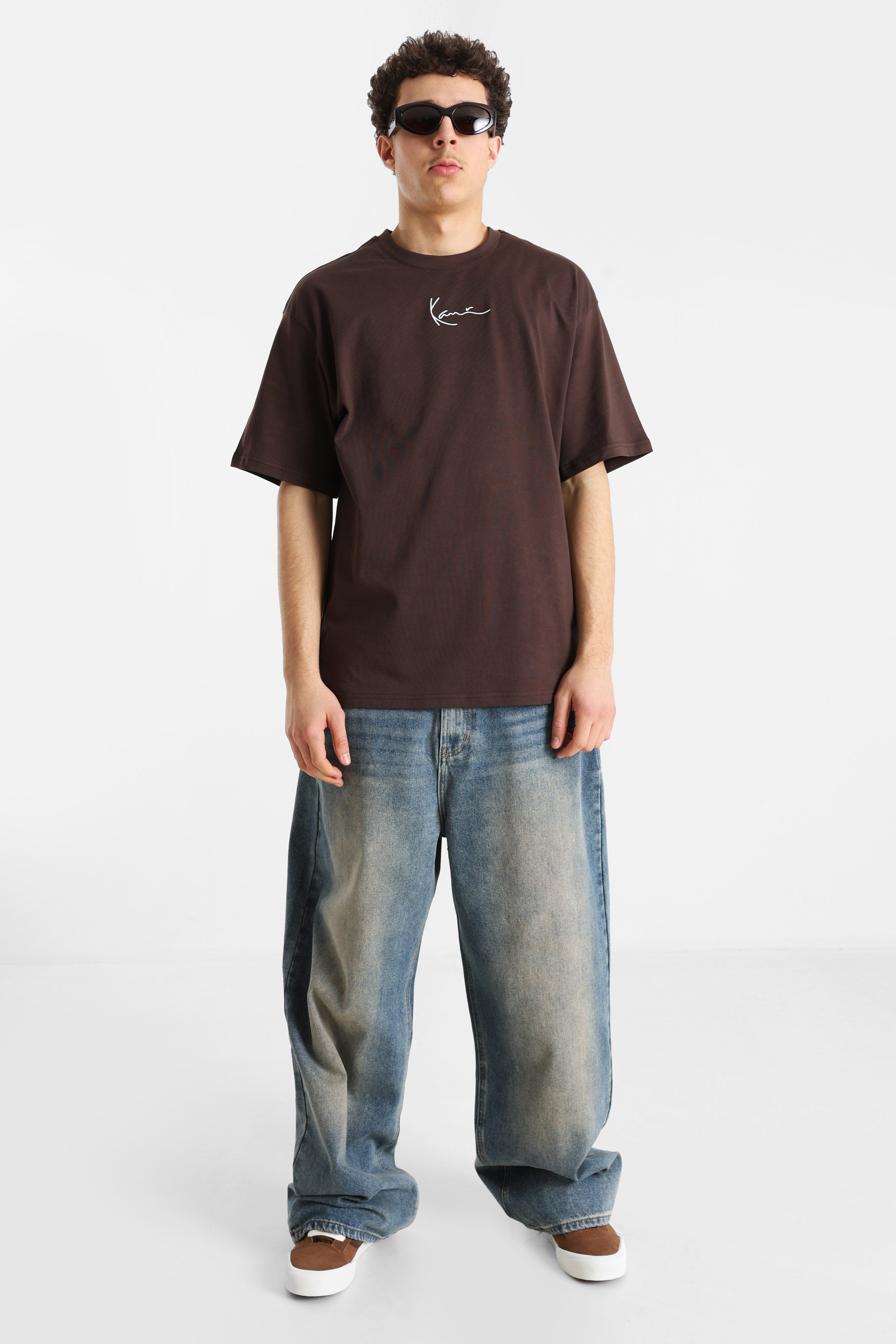 Oversize T-Shirt - Brown